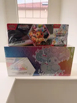 Pokemon Prismatic Evolutions SPC and Booster Bundle/Suprise Box - Image 1