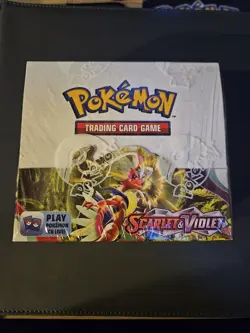 Pokemon TCG Scarlet and Violet Base Set Booster Box Sealed - Image 1