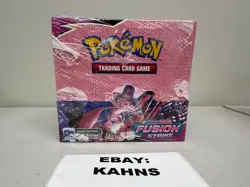 Pokemon Sword & Shield Fusion Strike Booster Box Factory Sealed - Image 1