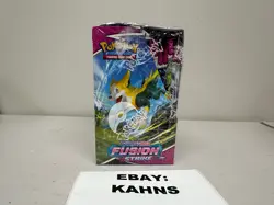 Pokemon Sword & Shield Fusion Strike Booster Box Factory Sealed - Image 4