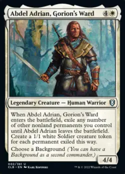 Abdel Adrian, Gorion's Ward [Commander Legends: Battle for Baldur's Gate] Lightl - Image 1