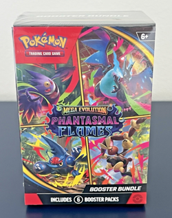 Pokemon Mega Evolution Phantasmal Flames Booster Bundle - On Hand - Image 1