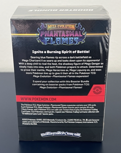 Pokemon Mega Evolution Phantasmal Flames Booster Bundle - On Hand - Image 4