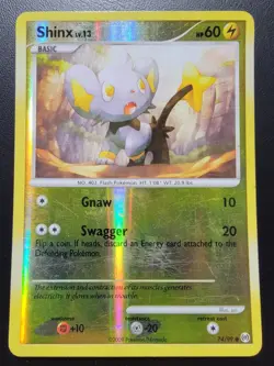 Shinx 74/99 Arceus Reverse Holo Pokemon Tcg MP - Image 1