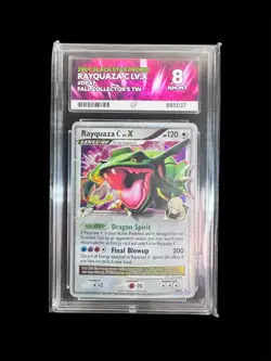 2009 POKEMON DIAMOND & PEARL BLACK STAR PROMO #DP47 RAYQUAZA C ACE 8 POP 3 - Image 1