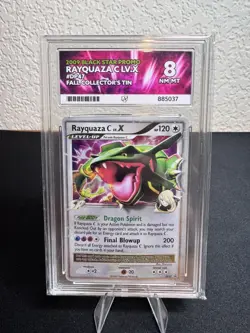 2009 POKEMON DIAMOND & PEARL BLACK STAR PROMO #DP47 RAYQUAZA C ACE 8 POP 3 - Image 2
