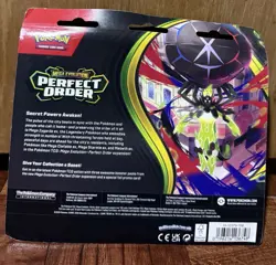 Pokemon TCG ME03 Perfect Order 3 Pack Blister Chikorita Sealed New - Image 2