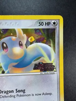 2004 Pokemon Dratini Team Rocket Returns Reverse Holo 53/109 Stamped - Image 3