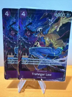 Trafalgar Law (Illustration Box Vol.6) P-093 One Piece Promotion Cards Foil - Image 1