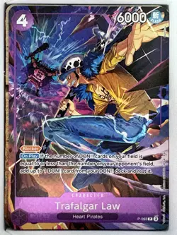 Trafalgar Law (Illustration Box Vol.6) P-093 One Piece Promotion Cards Foil - Image 1