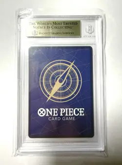 One Piece TCG Monkey D. Luffy Alt Art SP 3rd Anniversary Silver BGS Pristine 10 - Image 2