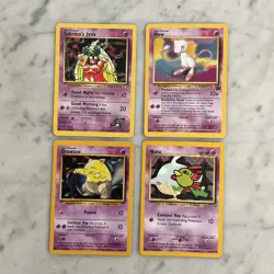 Pokemon Card Lot 1999 WOTC 50 Different Cards All NM, Lots Of Uncommon - Image 3