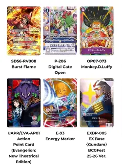 SEALED TCG Bandai Card Games Fest 25-26 Promo PACK-Gundam, OP, Digimon, UA, &DBS - Image 4
