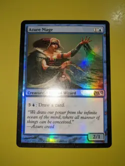 FOIL Azure Mage x1 Magic 2012 M12 1x MTG Magic the Gathering - Image 1