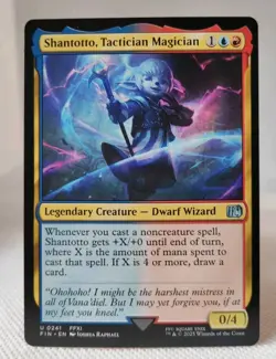 Magic MTG - Shantotto, Tactician Magician - Final Fantasy - NMINT #0241 - Image 1