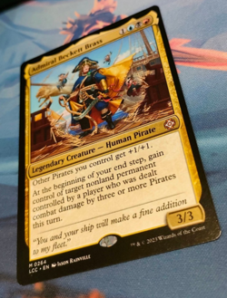 Admiral Beckett Brass - Lost Caverns of Ixalan - Mythic - NM (see pics) MTG - Image 3