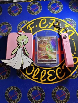 Pokemon Chinese Gardevoir CSUC Holo Illustration Rare + Card Holder 007/012 - Image 1