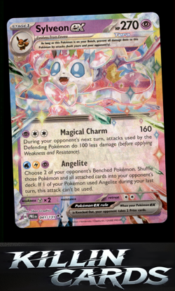 Sylveon ex - 041/131 041/131 Pokemon Double Rare SV: Prismatic Evolutions Card N - Image 1