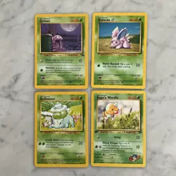 Pokemon Card Lot 1999 WOTC 56 Different Cards Lots Of 1st Edition Or Uncommon NM - Image 2