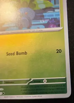 Oddish 001/094 Reverse Holo Common Phantasmal Flames Pokemon TCG - Image 5