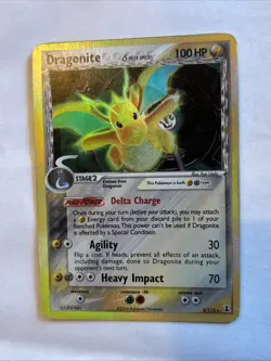 Dragonite (Delta Species) 3/113 Delta Species Holo Rare Pokemon Card -MP - Image 1