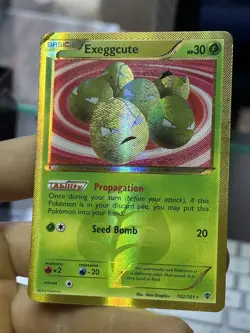 #2 Exeggcute 102/101 Plasma Blast 2013 Secret Rare Holo Rare Pokemon Card TCG - Image 4