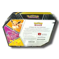 POKEMON TCG Pikachu V Powers Tin Sealed Sword & Shield Sun & Moon XY Series - Image 4
