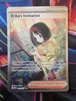 Erika's Invitation - 203/165 - 151 Special Illustration Rare - NM - Pokemon - Image 1