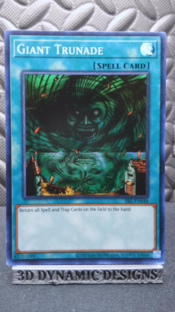 | Yugioh Giant Trunade SRL-EN048 Super Rare Spell Ruler 25Th Anniversary NM 🔥 | - Image 1