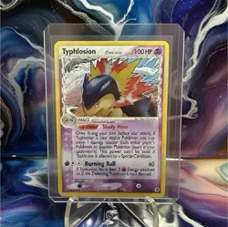 Typhlosion - Dragon Frontiers 12/101 Reverse Holo 100 HP Delta Species Pokemon - Image 1