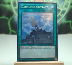 Yu-Gi-Oh! - NM - 1st Edition - Darklord Contact - DESO-EN035 - Secret Rare - NM - Image 1