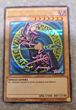 Dark Magician DUSA-EN100 Duelist Saga 1st Edition - Image 2