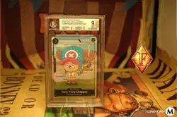 One Piece TONY TONY CHOPPER P-065 CS CHAMPIONSHIP EVENT BGS 9 - Image 1