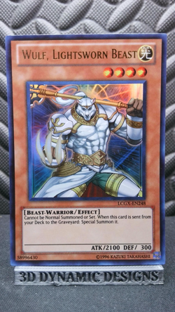 | Yugioh Wulf, Lightsworn Beast LCGX-EN248 Ultra Rare NM/M 🔥 | - Image 1