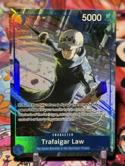 TRAFALGAR LAW - One Piece ST17-002 - AA Alt Art Super Rare SR - PRB02 - Image 1