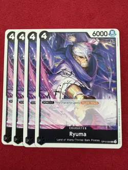 Ryuma Playset - OP10-094 x4 - Royal Blood - One Piece TCG - English - Image 1