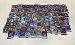 Mixed Rare Holographic YU-GI-OH! TCG and CCG Trading Cards Bundle (Set Of 100) - Image 1