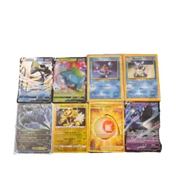 Pokemon TCG 8 Card Lot V EX Holo Inteleon Venusaur Squirtle Wartortle Kingdra - Image 1