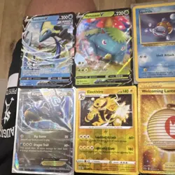 Pokemon TCG 8 Card Lot V EX Holo Inteleon Venusaur Squirtle Wartortle Kingdra - Image 3