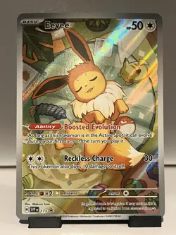Pokemon Eevee 173 Sv: Scarlet & Violet Promo Holo English Promo Card - Image 1