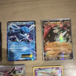 Pokemon TCG Mixed Lot 9 Cards Banette GX, Meowth, Calyrex V, Glaceon EX - Image 5