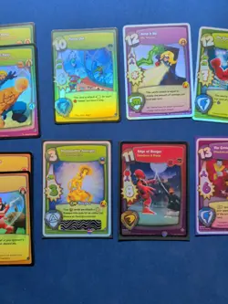 Marvel Super Hero Squad TCG cards- Lot of 17 4 Star Foils And 1 Promo - Image 3