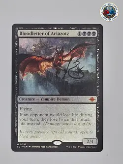 MTG - Lost Caverns of Ixalan - Bloodletter Of Aclazotz - Foil - 92 - MP - Image 3