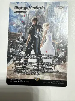 Pack Fresh Blessing of the Oracle - Akroma's Will (Showcase) Final Fantasy MTG - Image 1