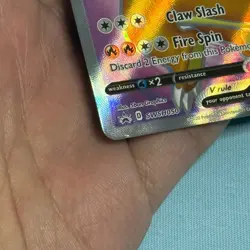Pokemon Card Charizard V SWSH050 Black Star Promo Champions Path - Image 3