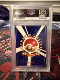 1998 Pokemon Japanese Gym Misty’s Seadra Holo #117 PSA 9 Mint - Image 2