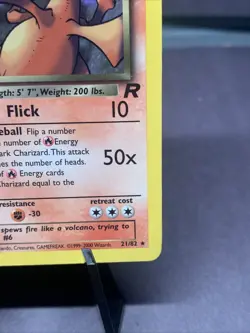 Pokemon TCG Dark Charizard Evolution Line - Team Rocket Non Holo Rare 2000 WOTC - Image 5