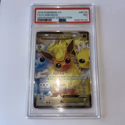 2016 POKEMON GENERATIONS RADIANT COLLECTION FLAREON EX #RC28 PSA 7 NM #125066131 - Image 2