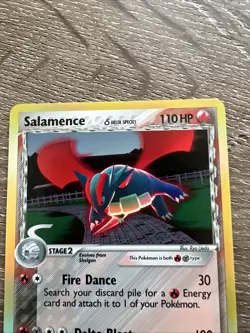 Salamence Delta Species 14/113 Holo Rare Pokemon TCG - Image 4
