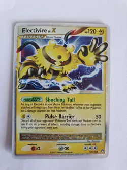 Pokemon Cards: Mysterious Treasures Rare Holo: Electivire Lv. X 121/123 - Image 1